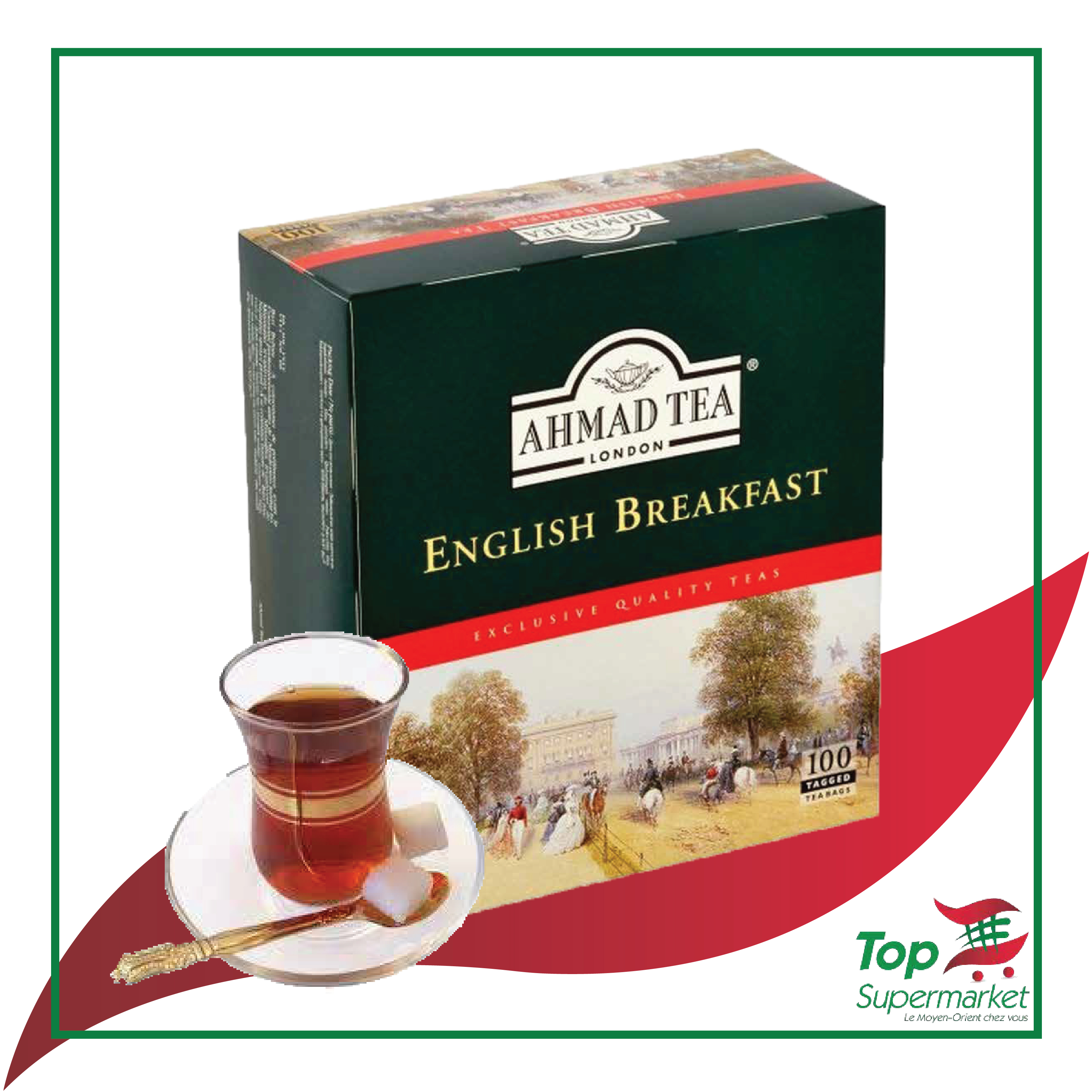 Ahmad Tea English Bags x100 Sachets